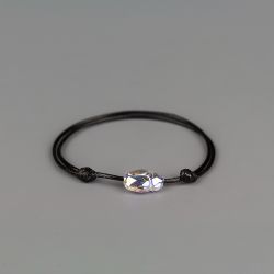 Амулет с елемент Swarovski Скарабей Aurore Boreale