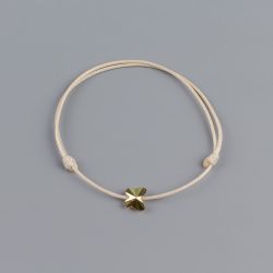 Бежова гривна с пеперуда кристал Swarovski elements