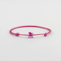 Гривна в циклама с пеперуда кристал Swarovski elements