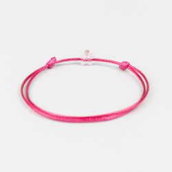 Цикламена гривна с цвете кристал Swarovski elements