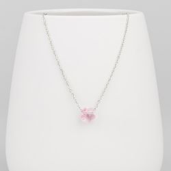 Нежно колие с цвете кристал Swarovski Rose