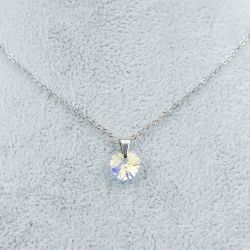Дамско колие с кристал Swarovski сърце Crystal AB