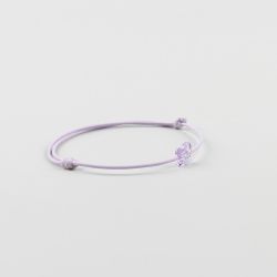 Дамска гривна с пеперуда кристал Swarovski elements Violet