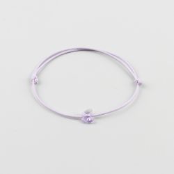 Дамска гривна с пеперуда кристал Swarovski elements Violet