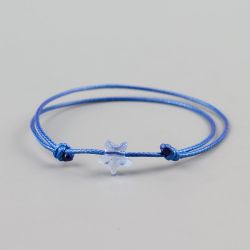 Синя гривна със звезда кристал Swarovski elements