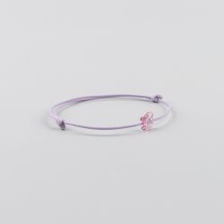 Дамска гривна с пеперуда кристал Swarovski elements Rose
