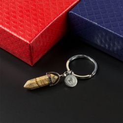 Ключодържател с полускъпоценен камък Яспис